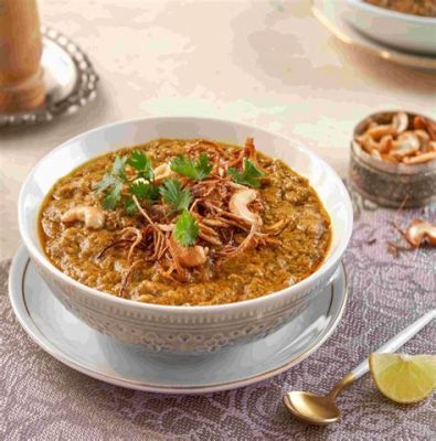  Hyderabadi Haleem: Een rijke en romige slowfood specialiteit uit de oude stad van Hyderabad!